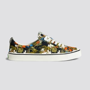 OCA LOW Cariuma Low Top Tela Vegan Tropical Forest Homme | PWQ-1690545